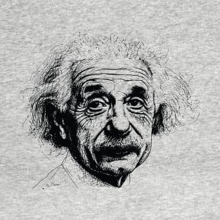 Einstein ballpoint pen drawing T-Shirt